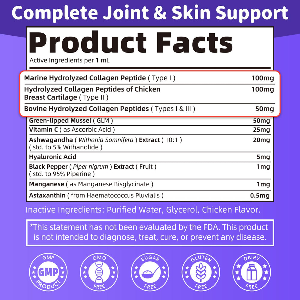 Poppaw Collagen for Dogs antioxidant blend image illustrating overall wellness support.