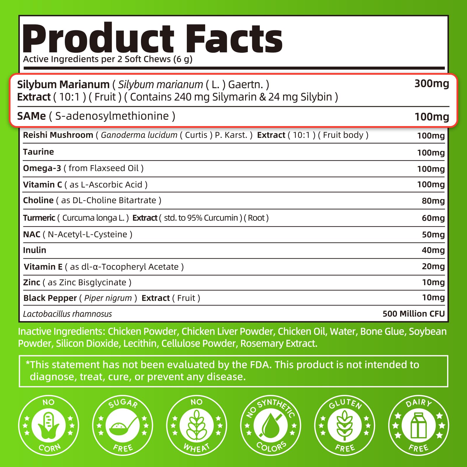 POPPAW dog liver support chews soft texture ideal as a daily treat.