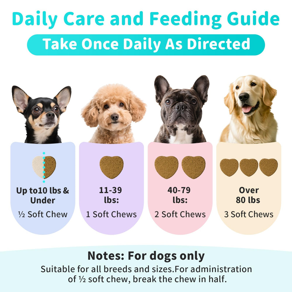 POPPAW gas relief and constipation support chews illustrated for pet owners.