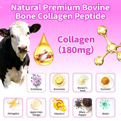 POPPAW Liquid Collagen dropper in use for accurate dosing
