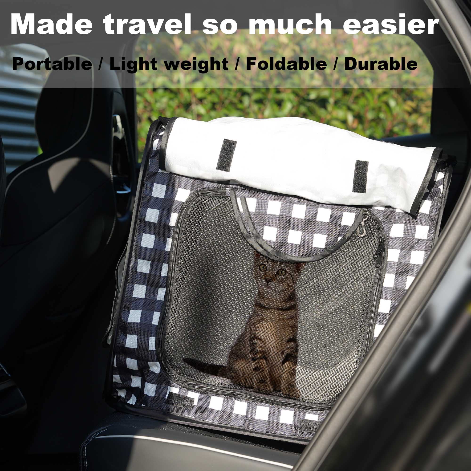 Porayhut breathable mesh ensures ample airflow for pet comfort.