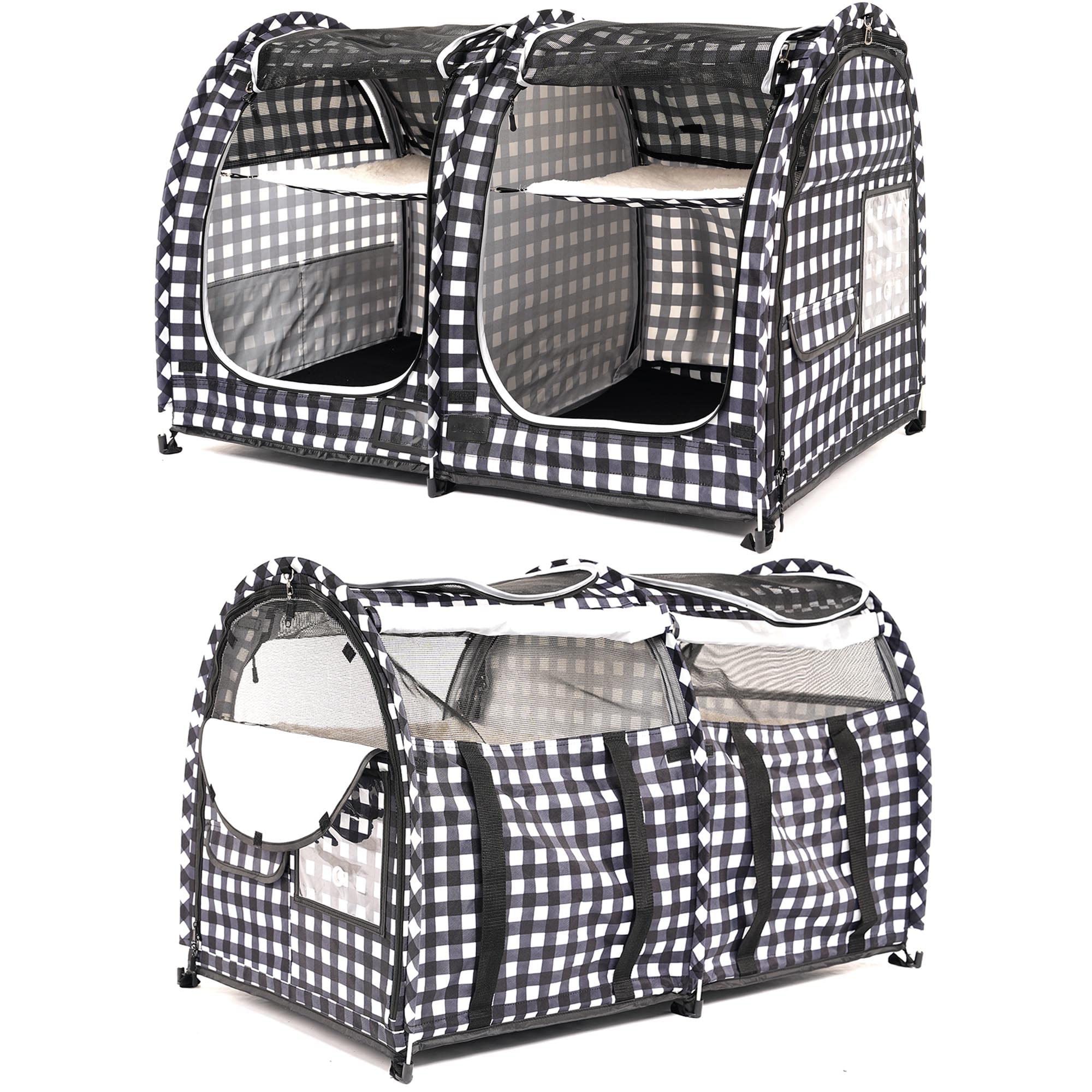 Porayhut Mispace carry bag and folding frame enable on-the-go outings