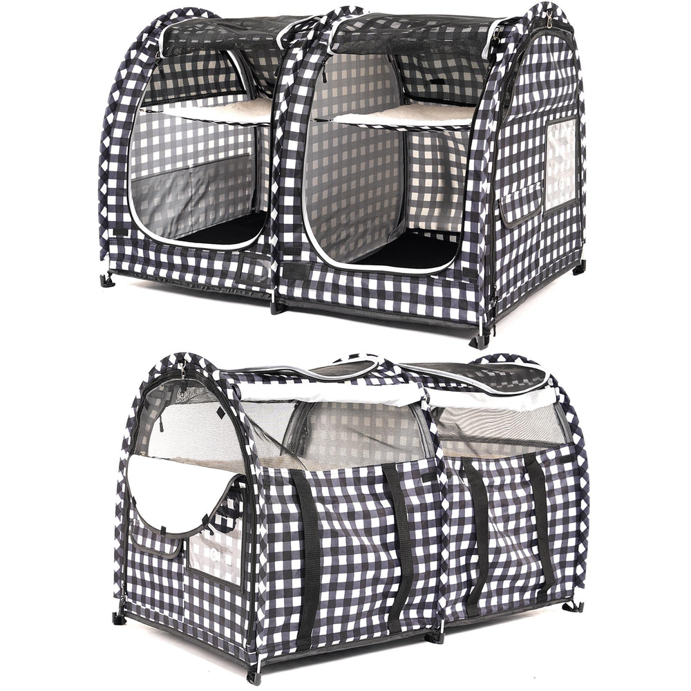Porayhut Mispace carry bag and folding frame enable on-the-go outings