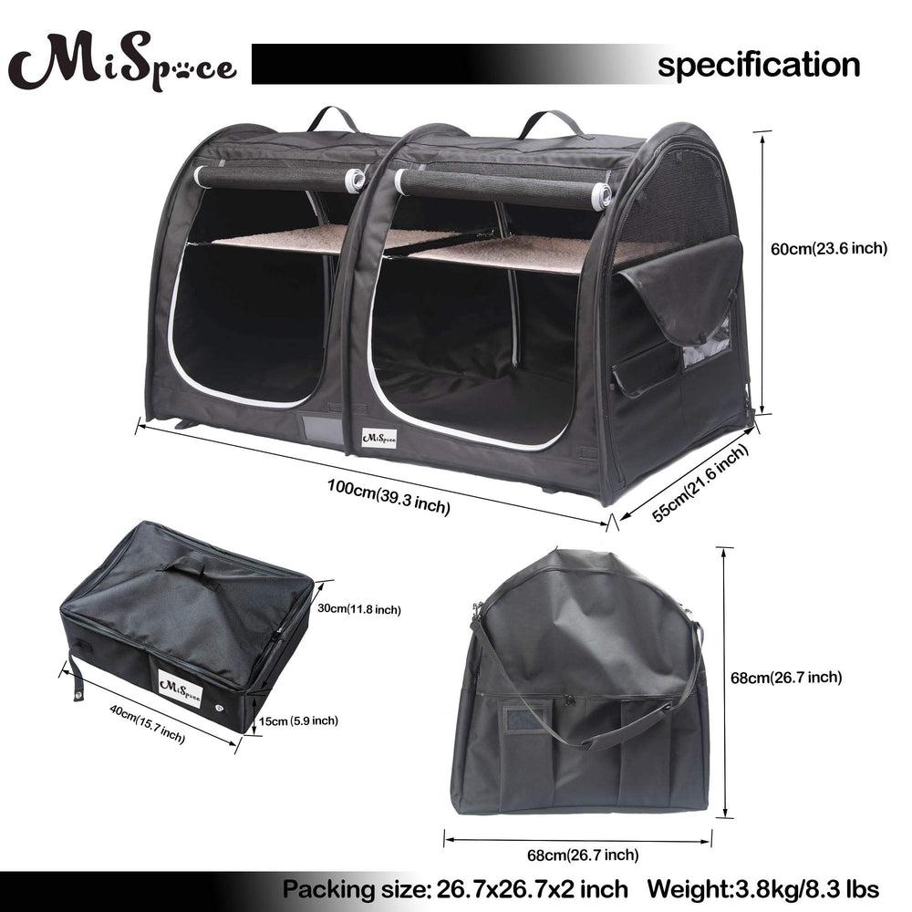 Porayhut Mispace collapsible litter box for convenient pet hygiene