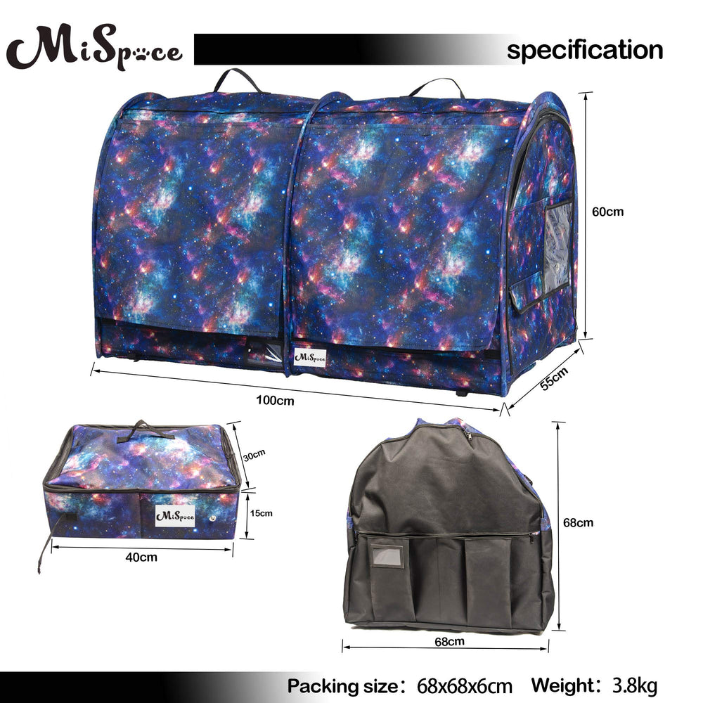 Porayhut Mispace collapsible litter box included for convenient pet care.