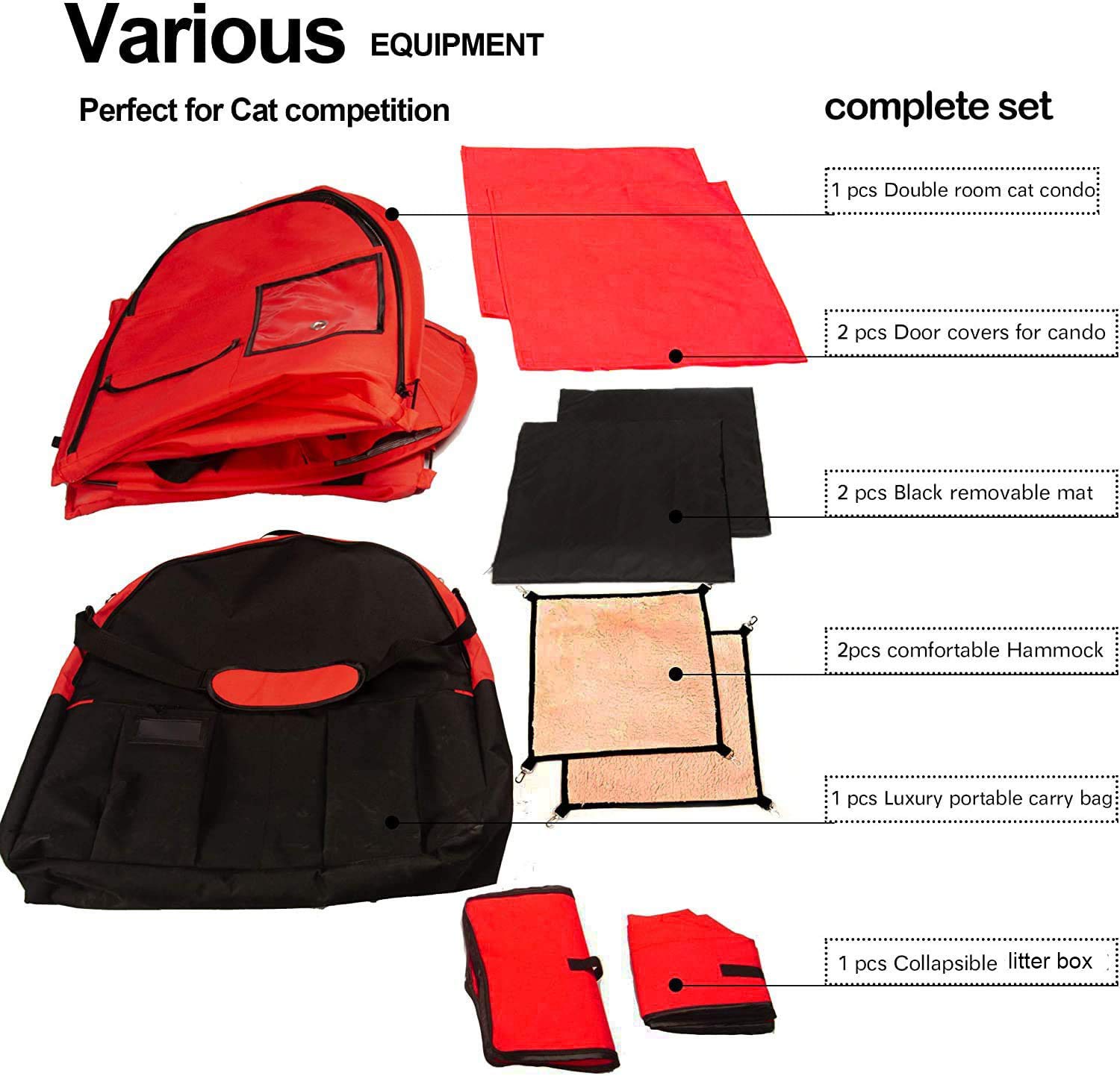 Porayhut Mispace foldable travel kennel shown for quick setup and transport.