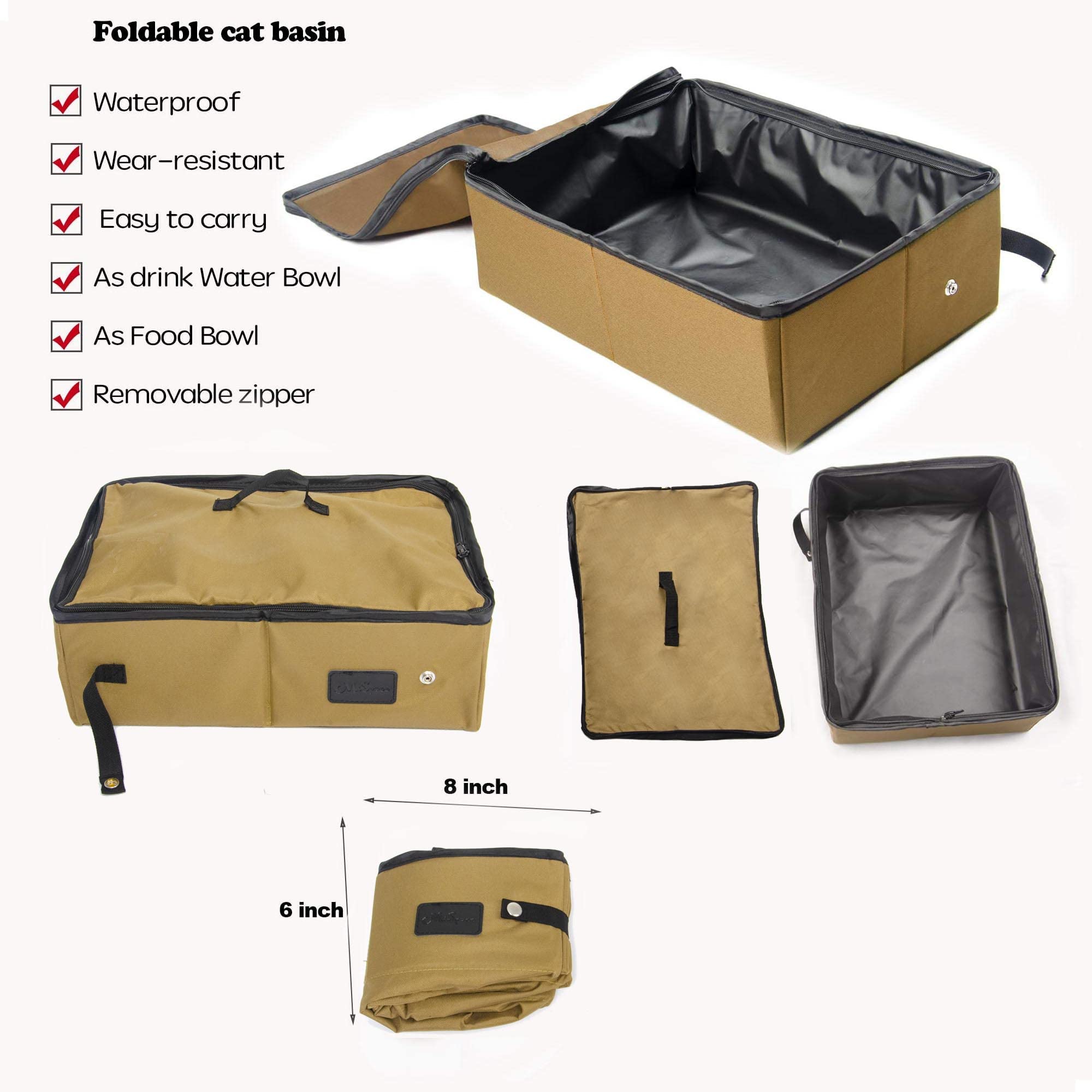 Porayhut Mispace Oxford cloth and glass frame offer durability.