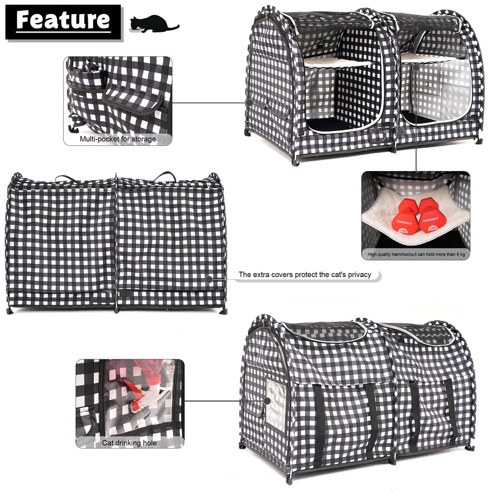 Porayhut Mispace Oxford cloth outer layer resists scratching