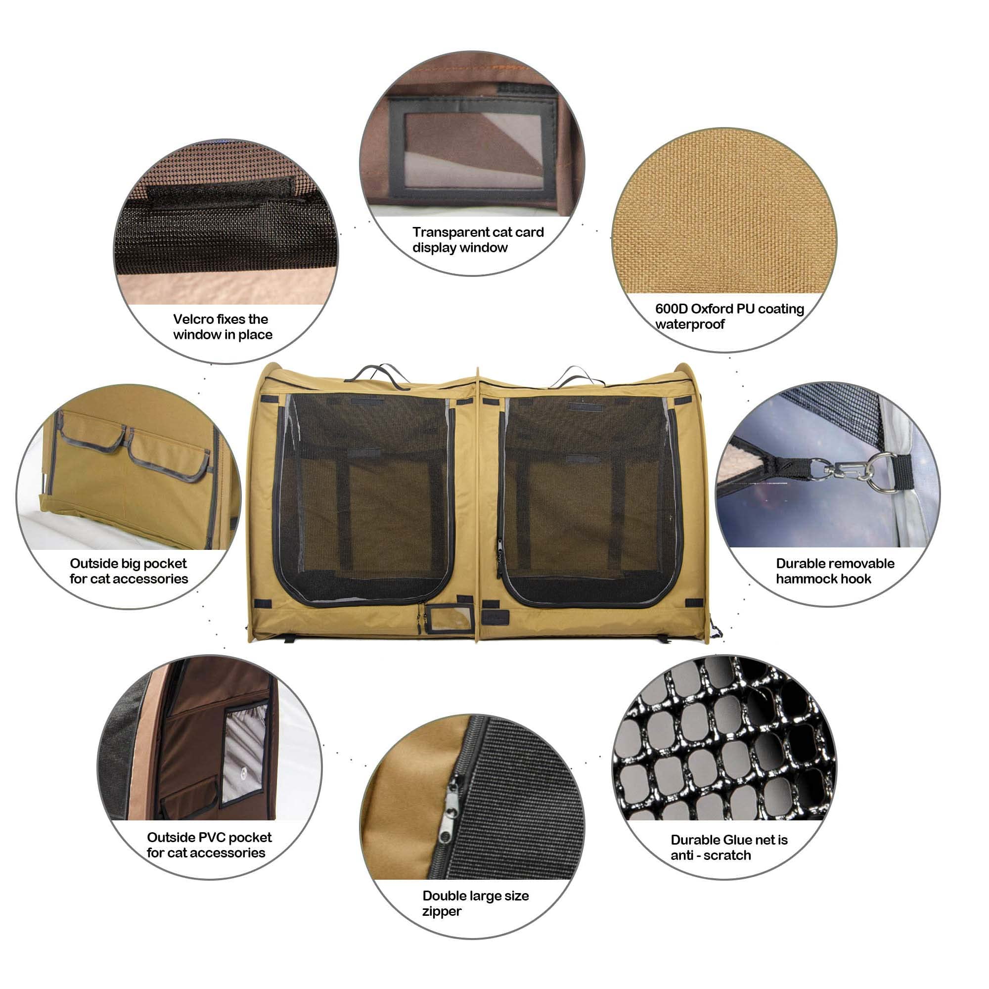 Porayhut Mispace portable design suits parks, beaches, and events.