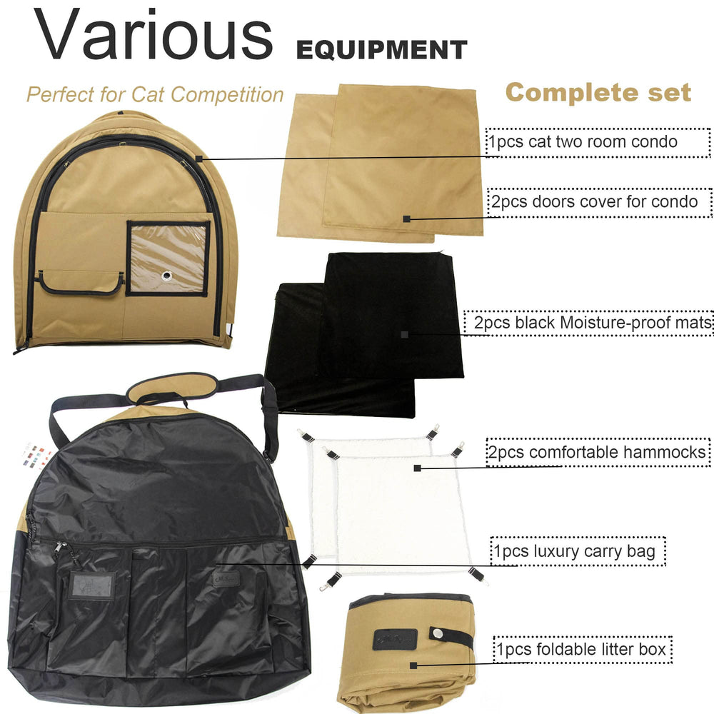 Porayhut Mispace two-compartment design offers roomy rest zones.