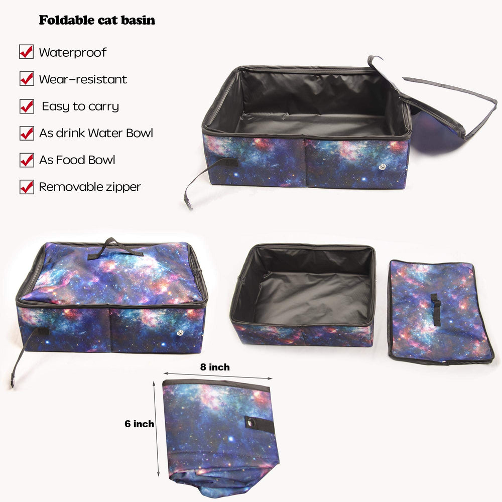 Porayhut Mispace double doors with zippers for easy pet access.