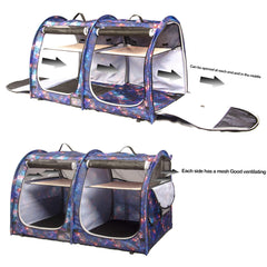 Porayhut Mispace dual hammocks and mats highlight cozy rest areas.
