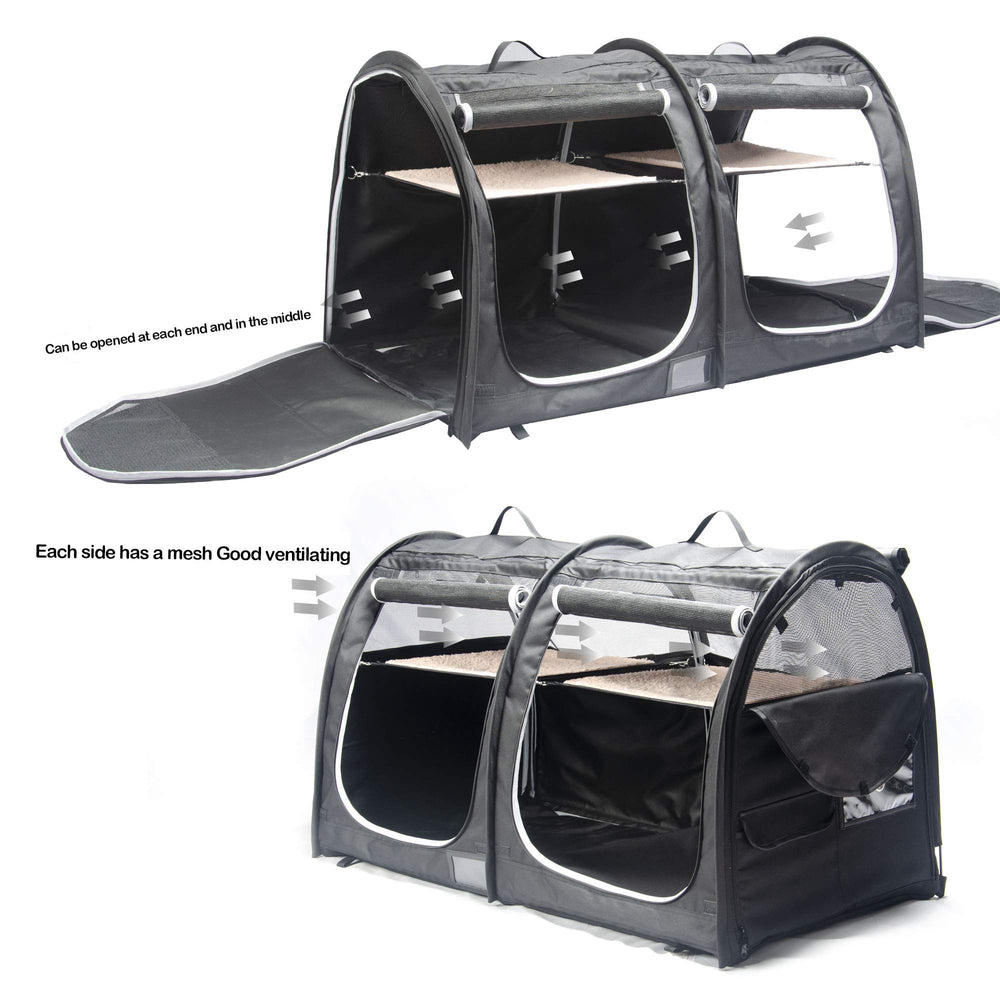 Porayhut Mispace two detachable hammocks emphasize cozy resting spots