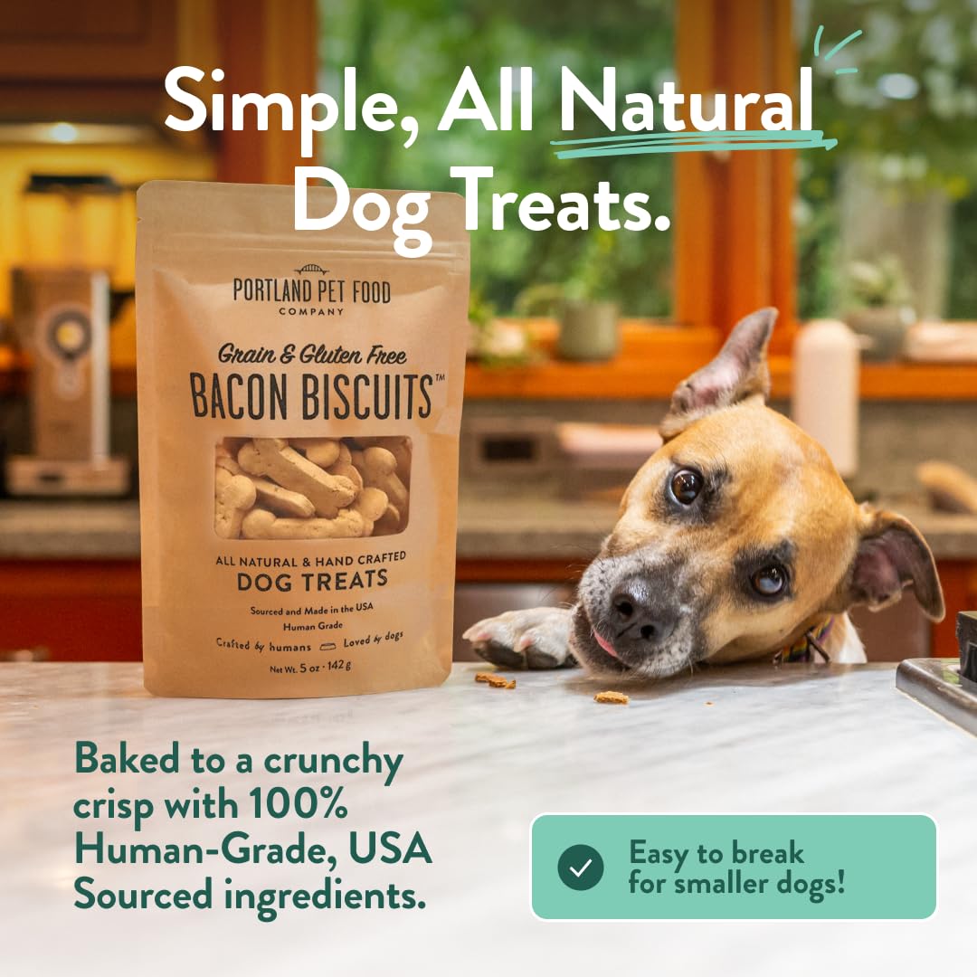 Portland Pet Food Co gingerbread-dog-biscuit with aromatic scent for cravings