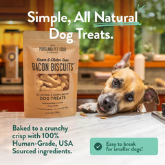 Portland Pet Food Co gingerbread-dog-biscuit with aromatic scent for cravings