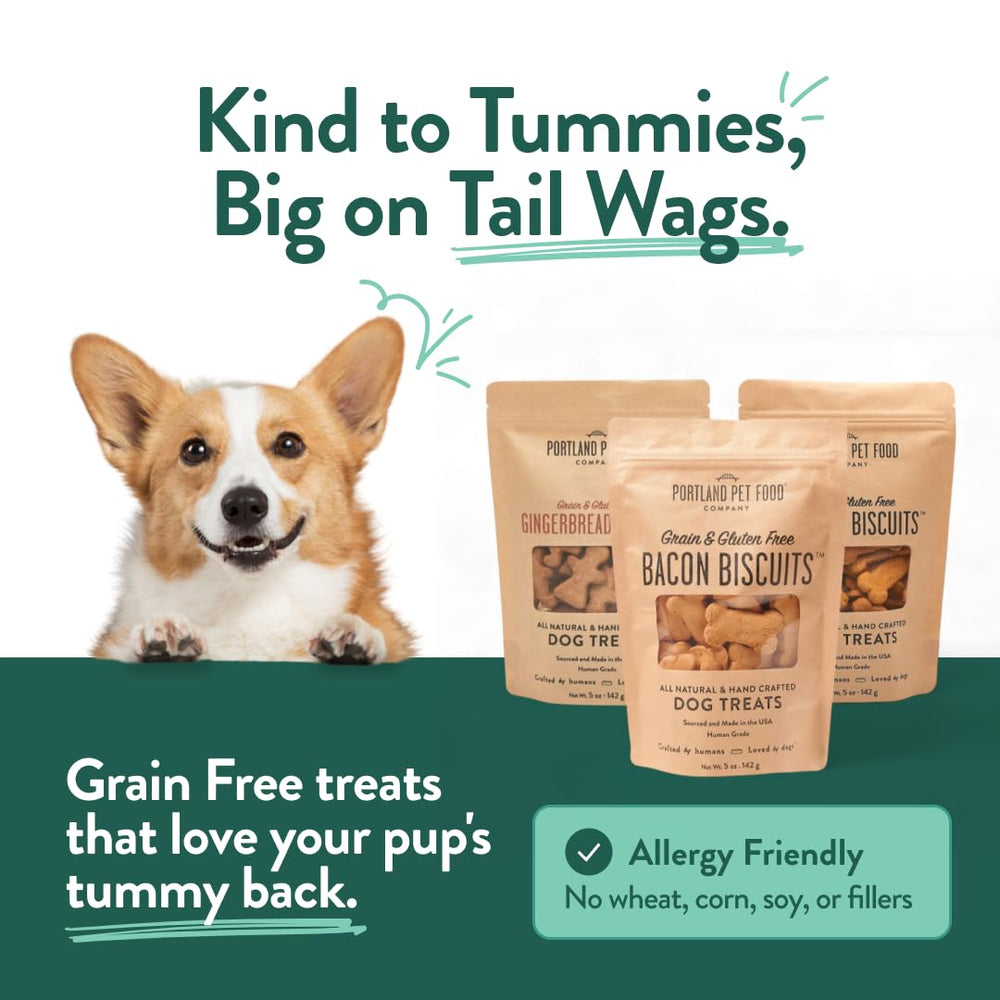 Portland Pet Food Co grain-free-dog-treats suitable for sensitive stomachs