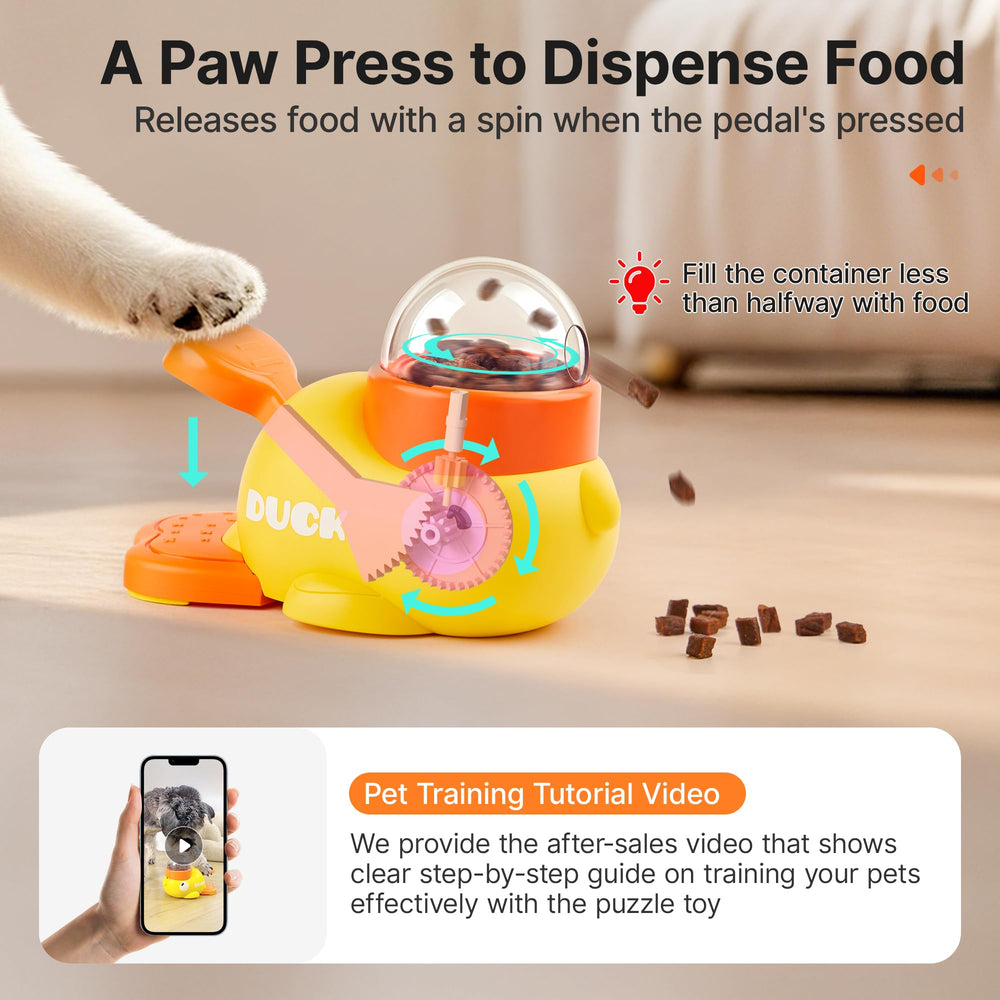 Potaroma cat-dog enrichment toy built from food-grade PP for durable, non-toxic play.