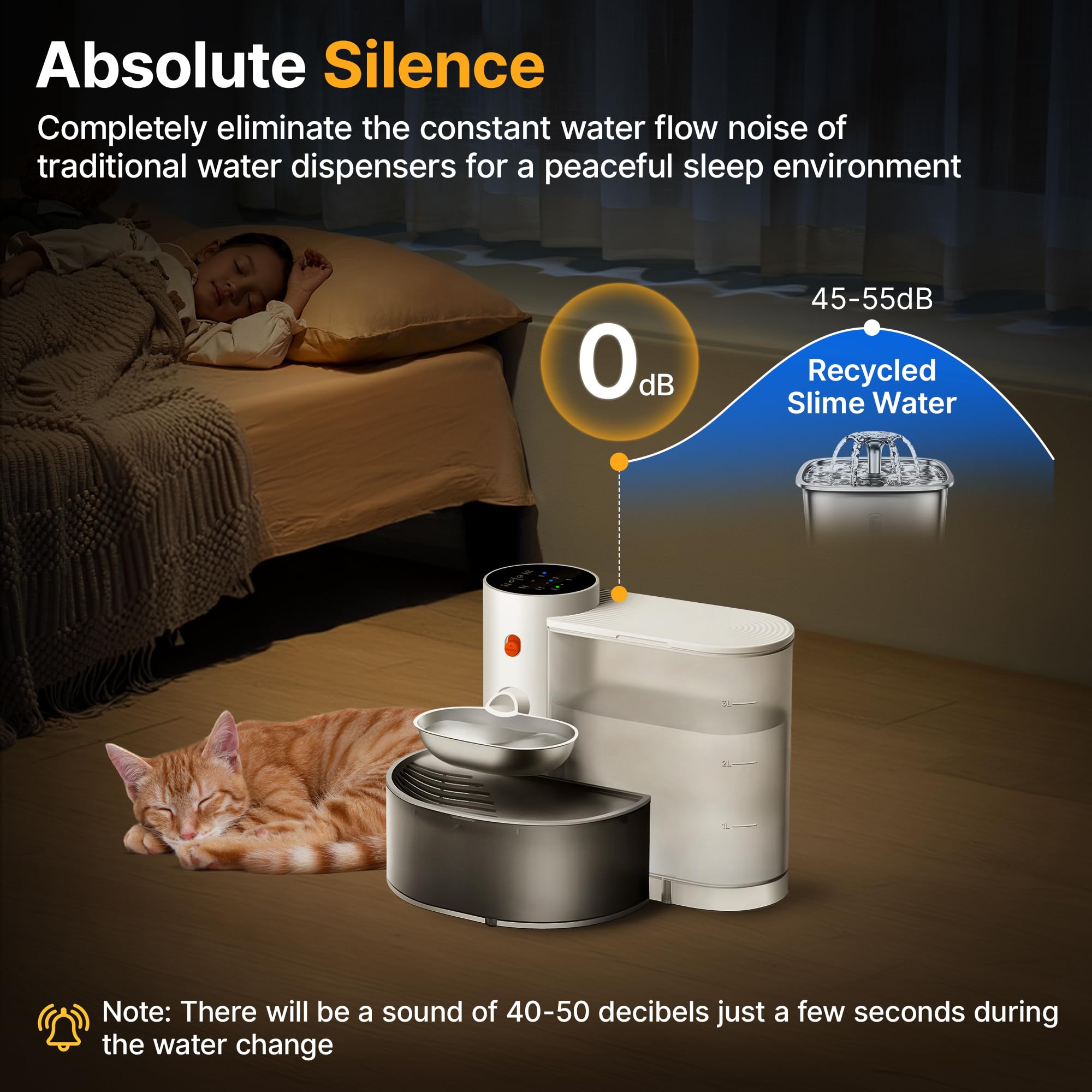 Potaroma compact design fits small spaces while keeping water fresh.