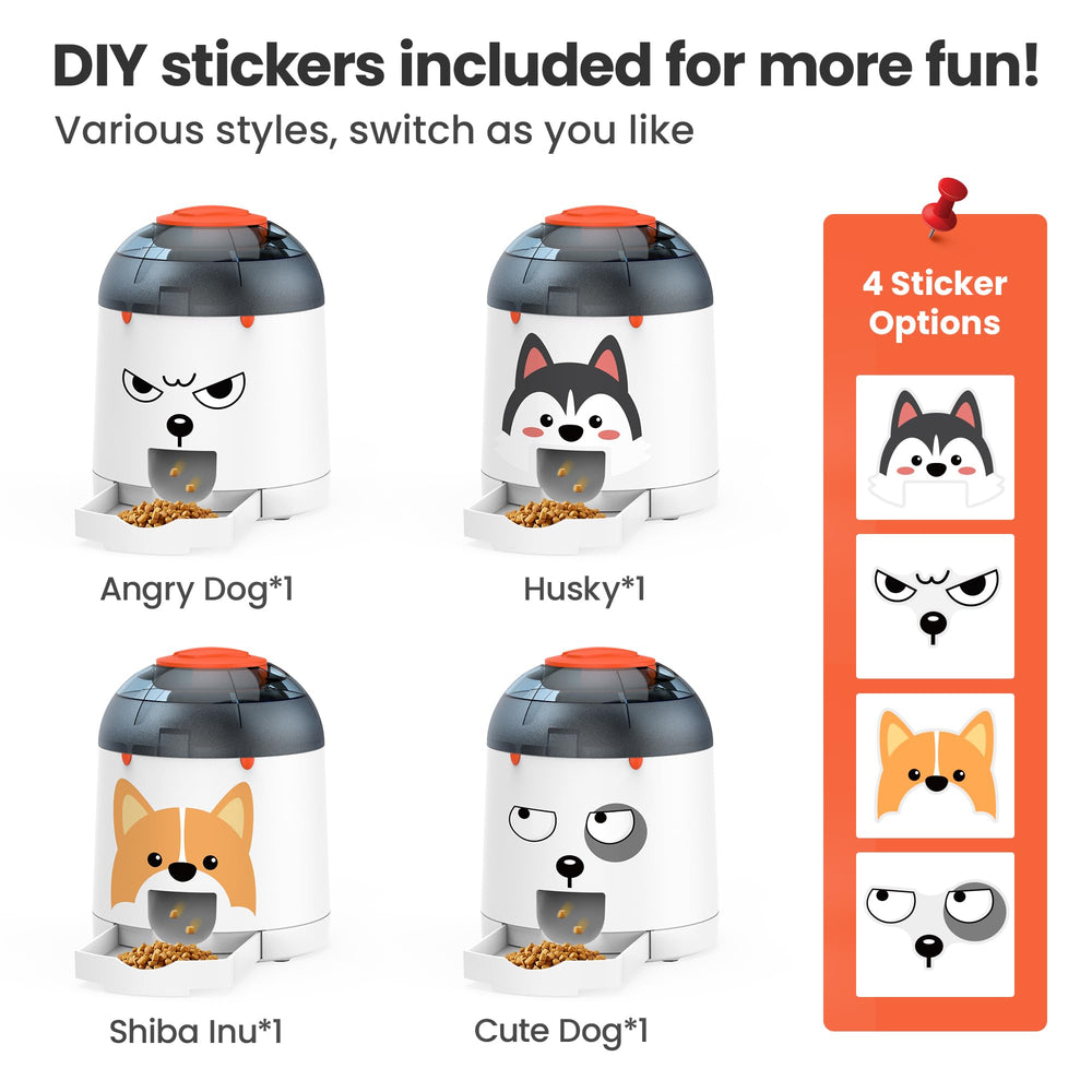 Potaroma dog puzzle feeder toy customized stickers for playful appearance