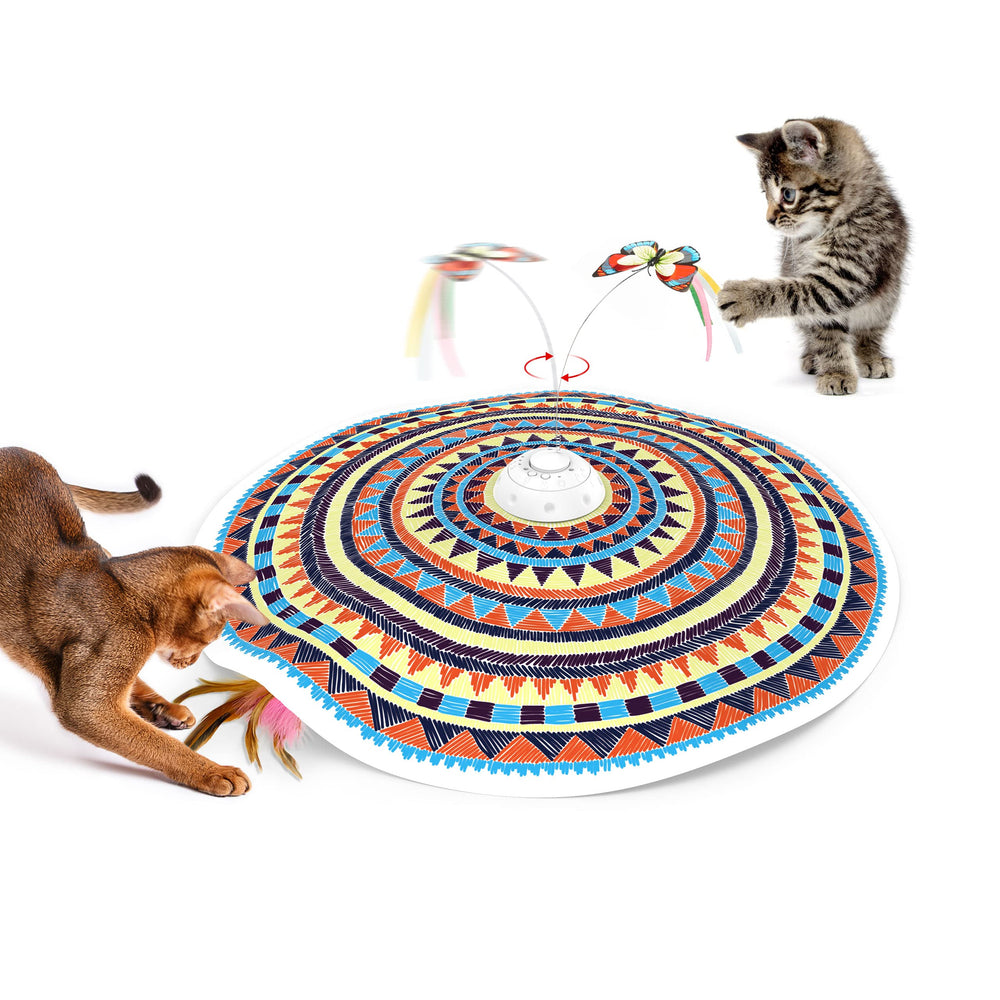 Potaroma fluttering butterfly enhances indoor play and exercise.