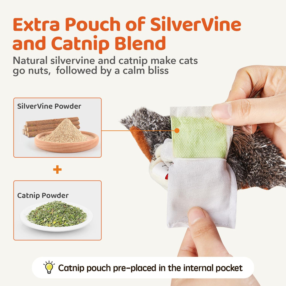Potaroma Juguete para todas las razas, ideal para gatos activos.