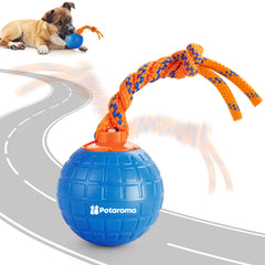Potaroma Pelota interactiva para perros con activación táctil y movimiento estimulante