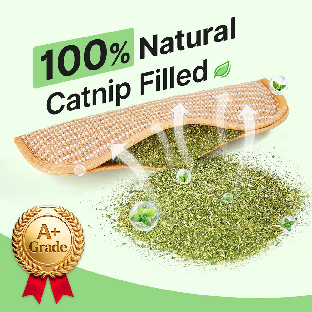 Potaroma Juguete de sisal: superficie rasca para uñas.