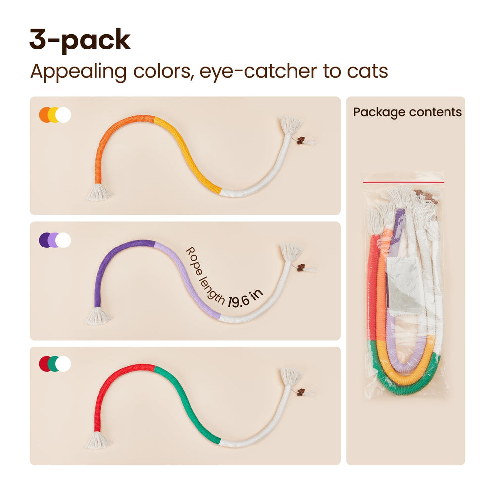 Potaroma snake-like rope toy demonstrates quiet play that won't disturb sleep or routines