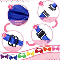 Potchen bow ties classic colors in pink blue black white