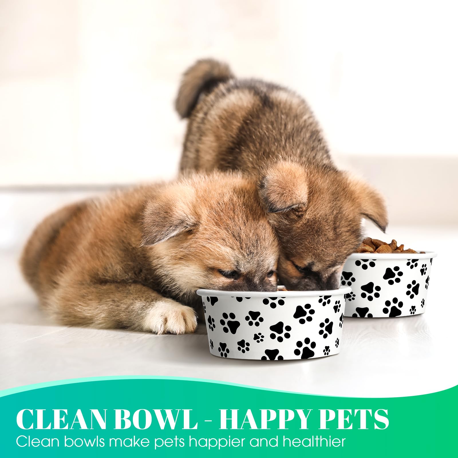Potchen lightweight, leakproof bowls for holding food and water on outings.
