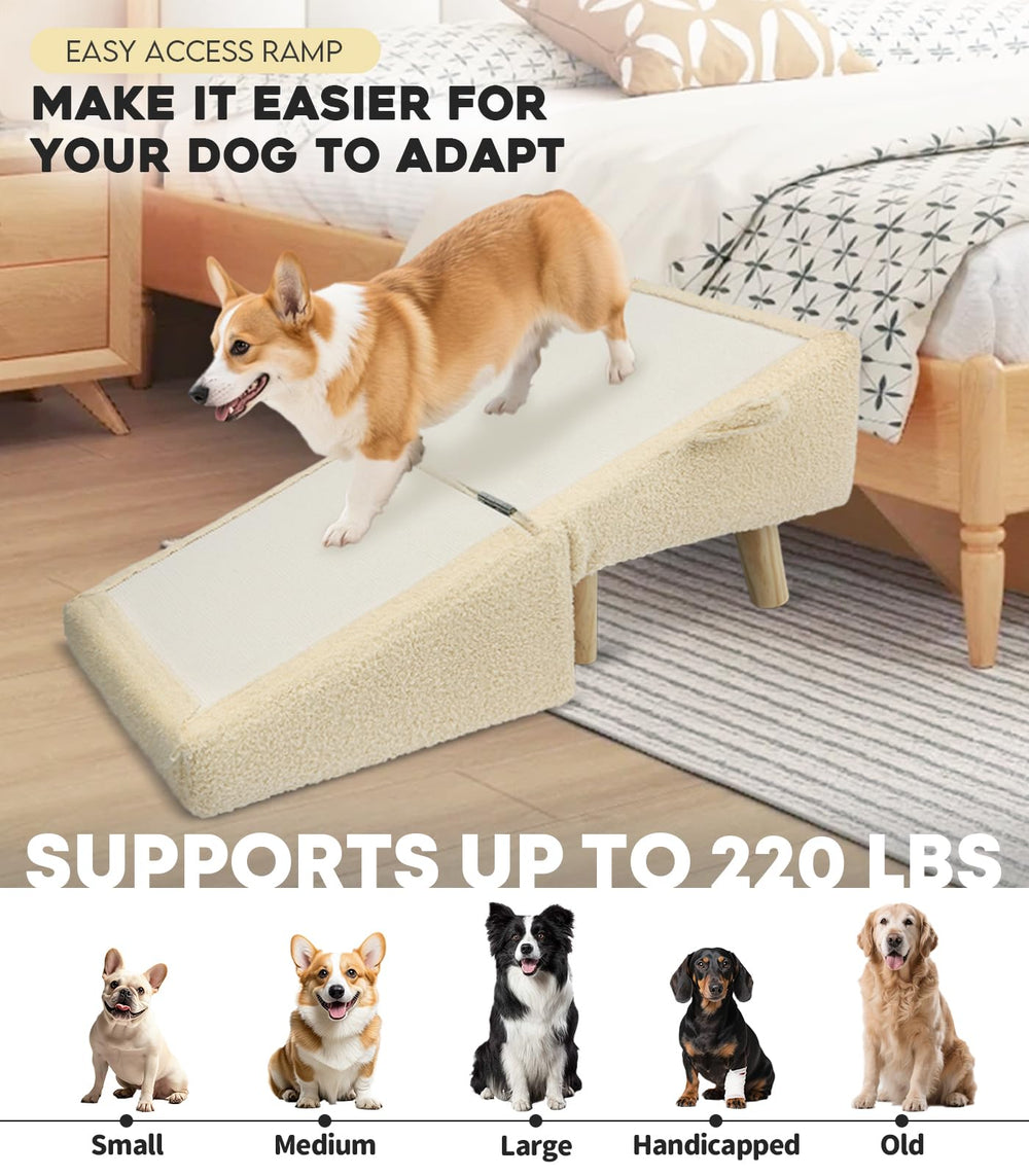 Powerful Xishan pet ramp with non-slip surface for confident steps