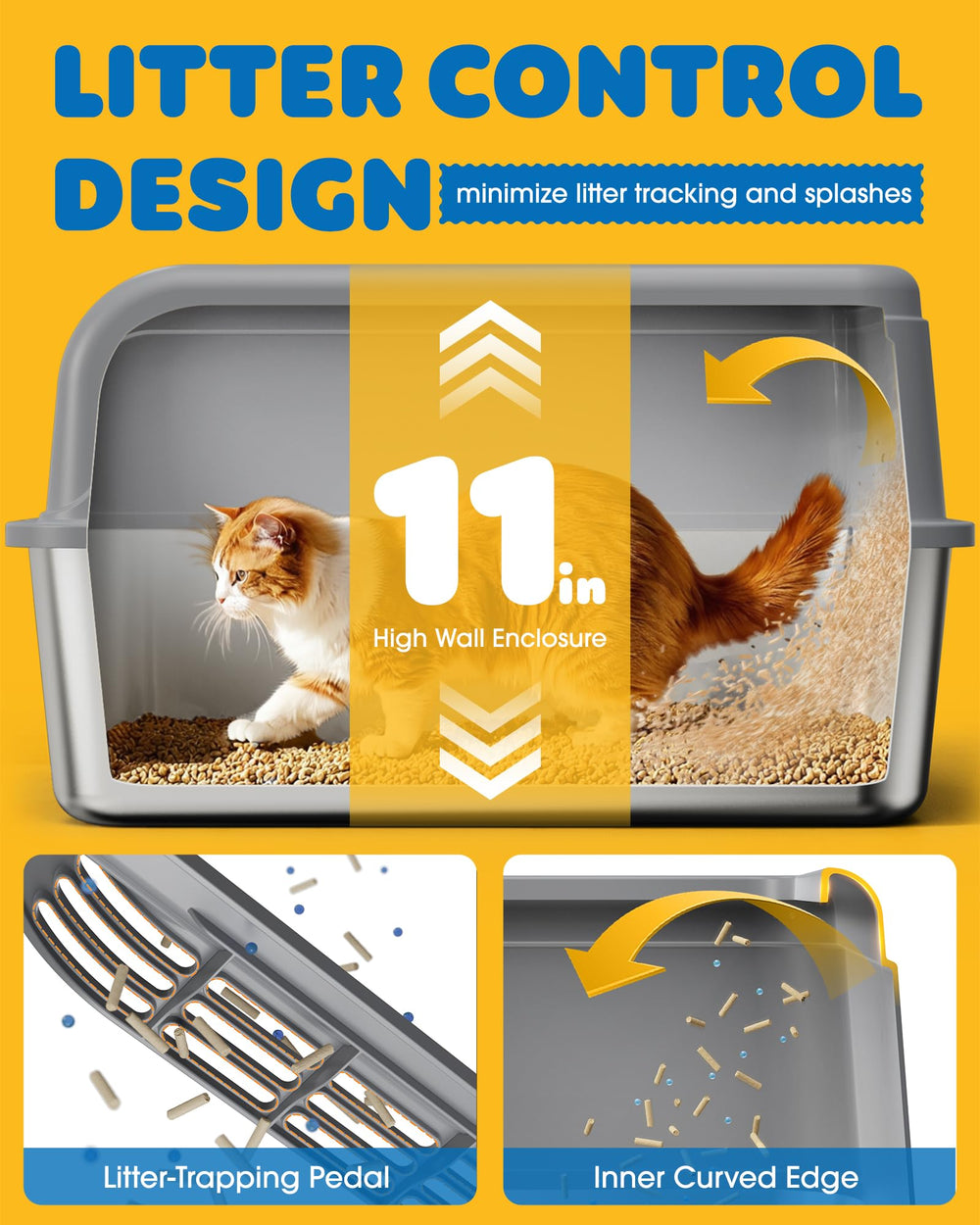 Powools non-stick surface enables quick wipe-downs after use.