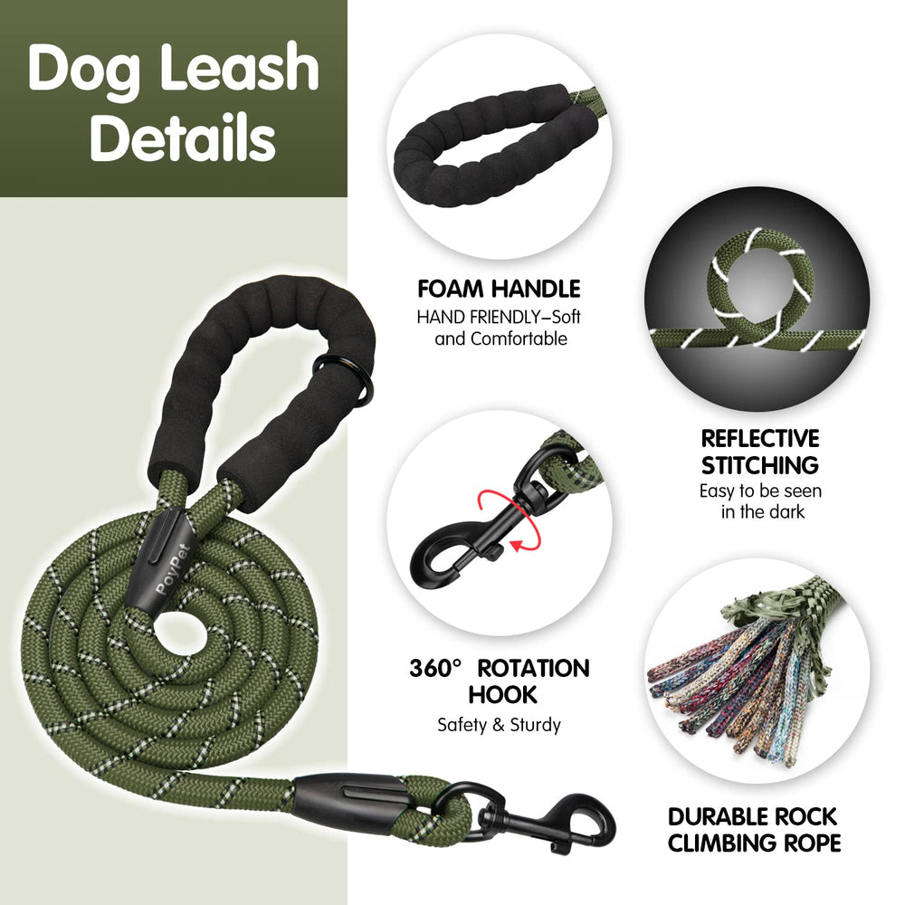 PoyPet no-pull harness padded handle aids quick grab and safety.