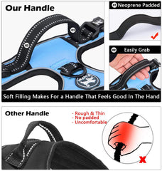 PoyPet No Pull Harness soft mesh padding for breathable comfort