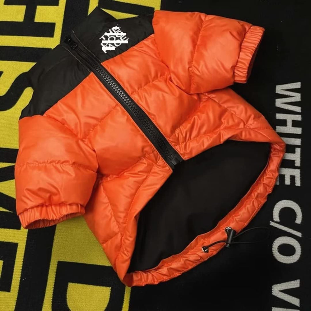 PQIQP coat zipper-drawstring detail aids easy fitting