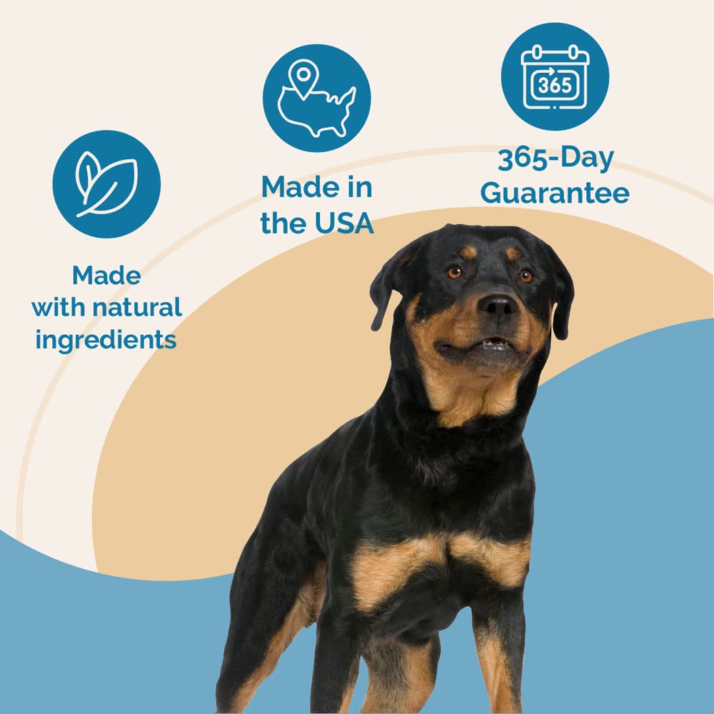 PranaPets Adrenal Balance owner dosing drops to dog for daily wellness.