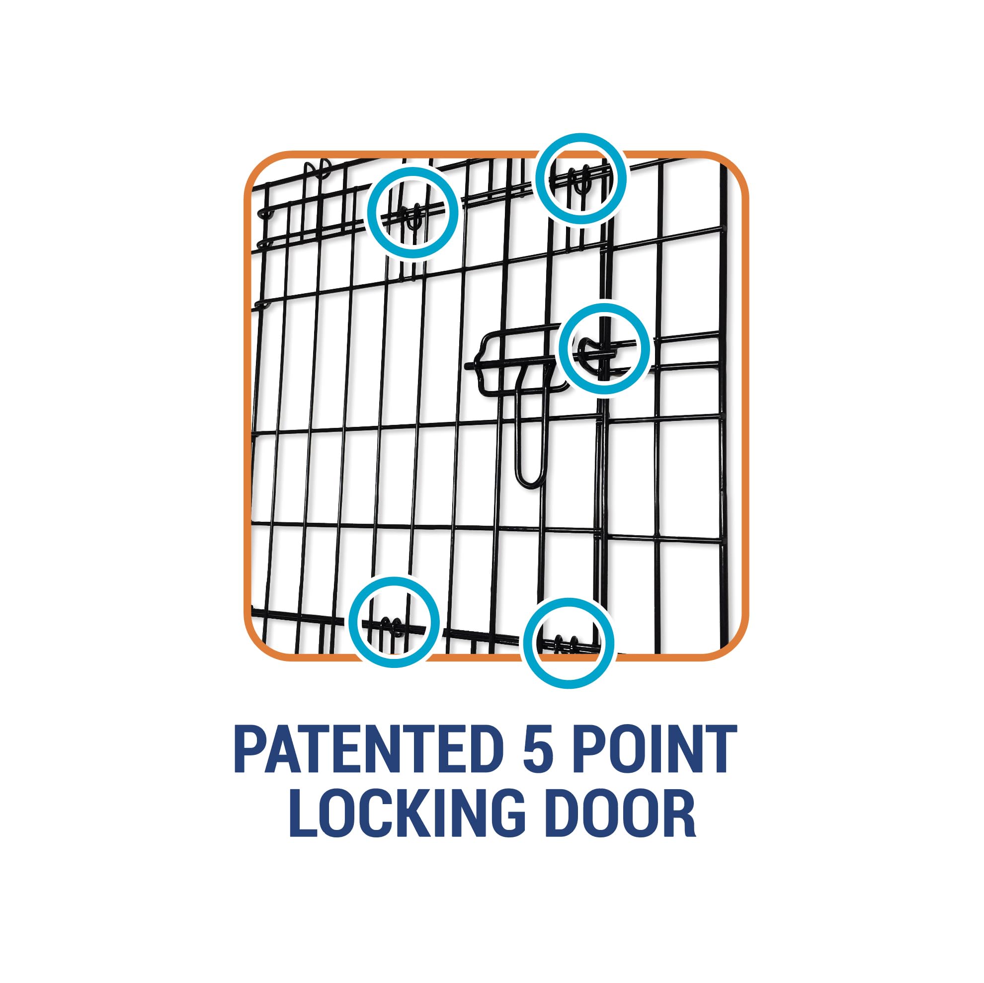 Precision Pet One Door Provalue crate with divider demonstrates interior adjustability for growing dogs.