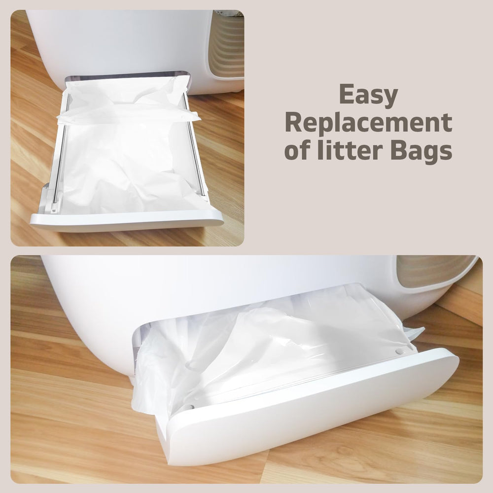 Precizex 150-pack cat litter bags ready for long-term cat care supply.