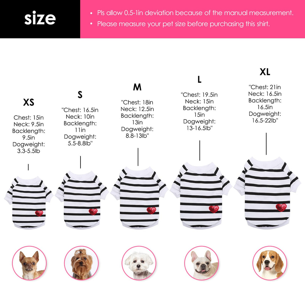 Preferhouse dog striped t-shirt closeup fabric reveals soft cotton-poly blend and quick-dry feel.