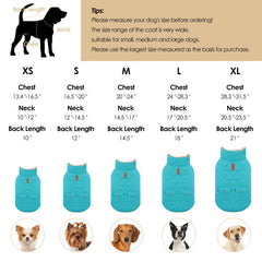Preferhouse Large Dog Winter Jacket side view with harness hole for easy leash.