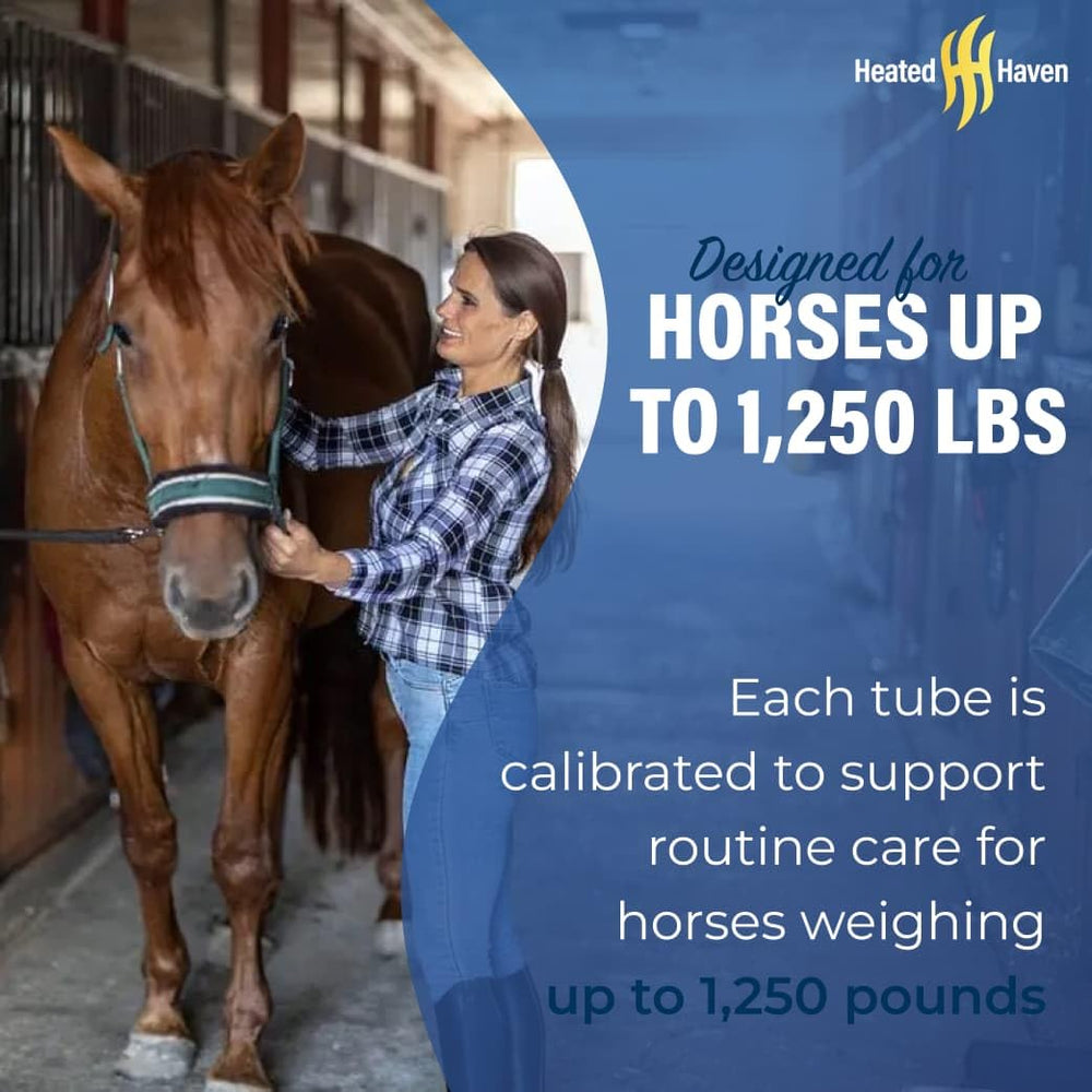 Premium Horse Paste Gel Apple 30g dose-scale supports adjustable dosing.