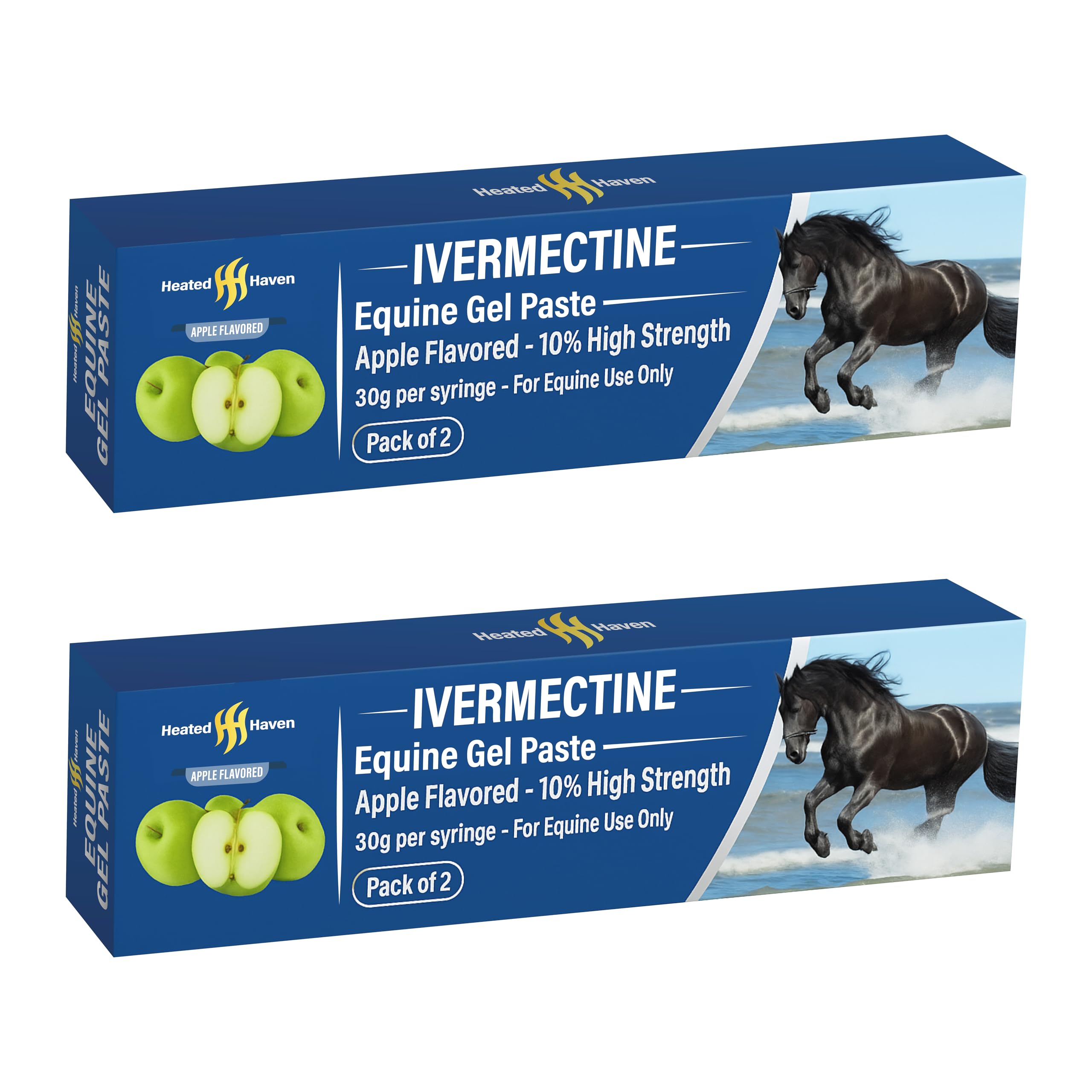 Premium Horse Paste Gel Apple 30g pour demonstrates quick, easy dosing at the barn.