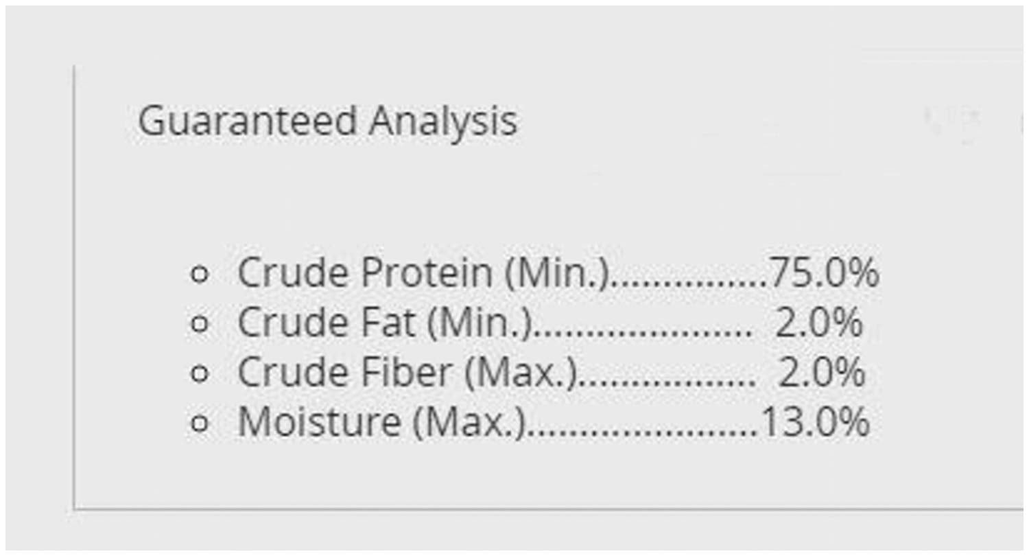 Premium Pork Chomps Roasted Twistz ingredients panel highlighting pork skin and protein