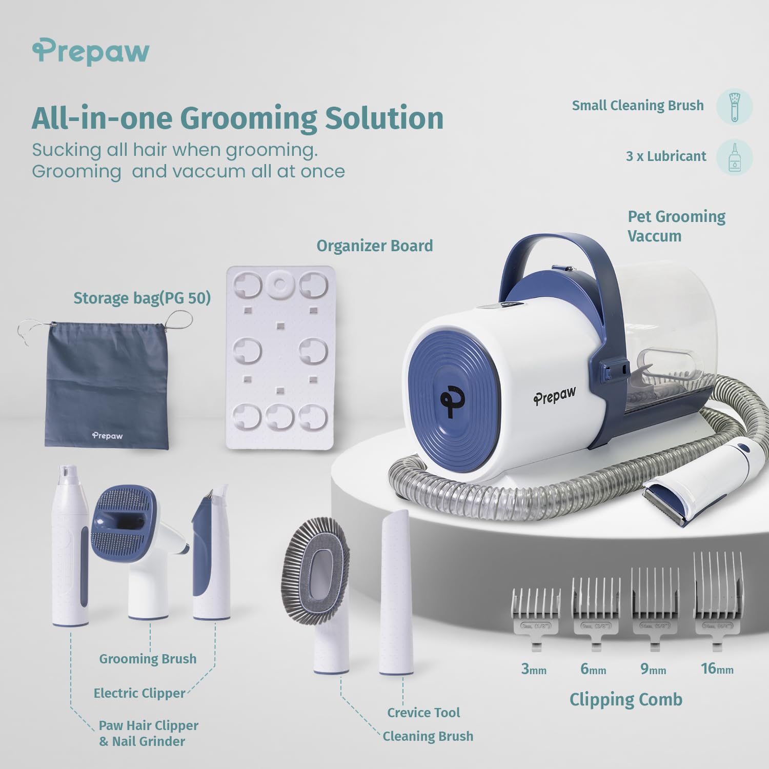 Prepaw 7-in-1 grooming tools highlight versatile at-home grooming for pets and busy owners