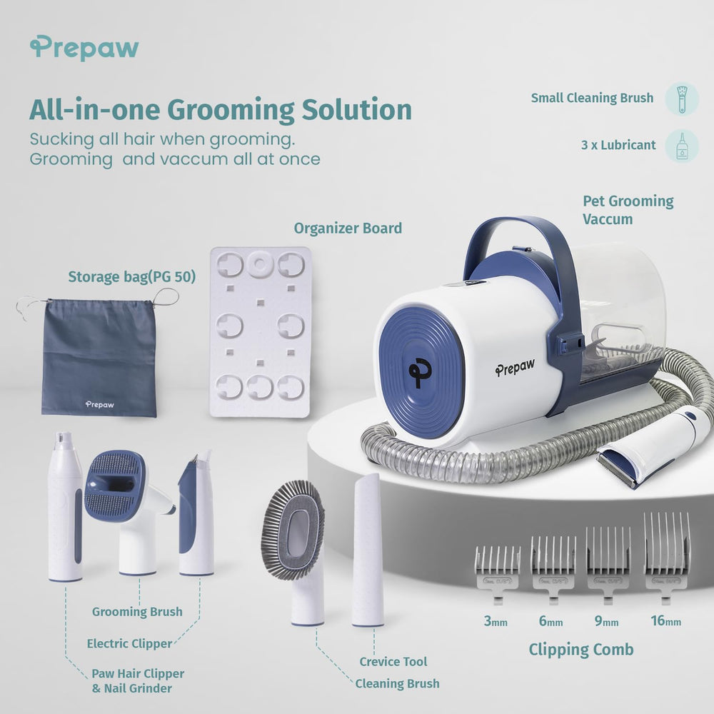 Prepaw 7-in-1 grooming tools highlight versatile at-home grooming for pets and busy owners