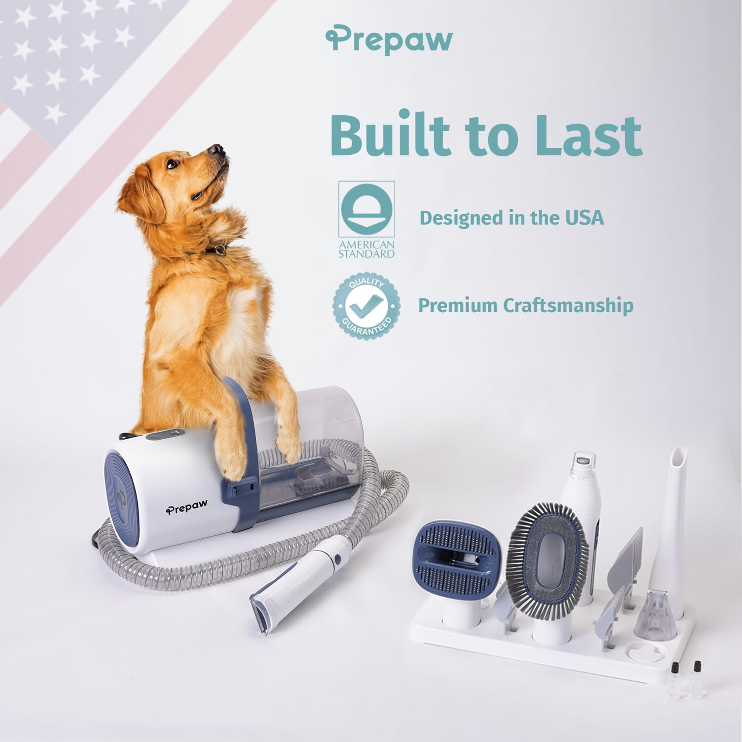 Prepaw low-noise HEPA filtration helps maintain a cleaner home