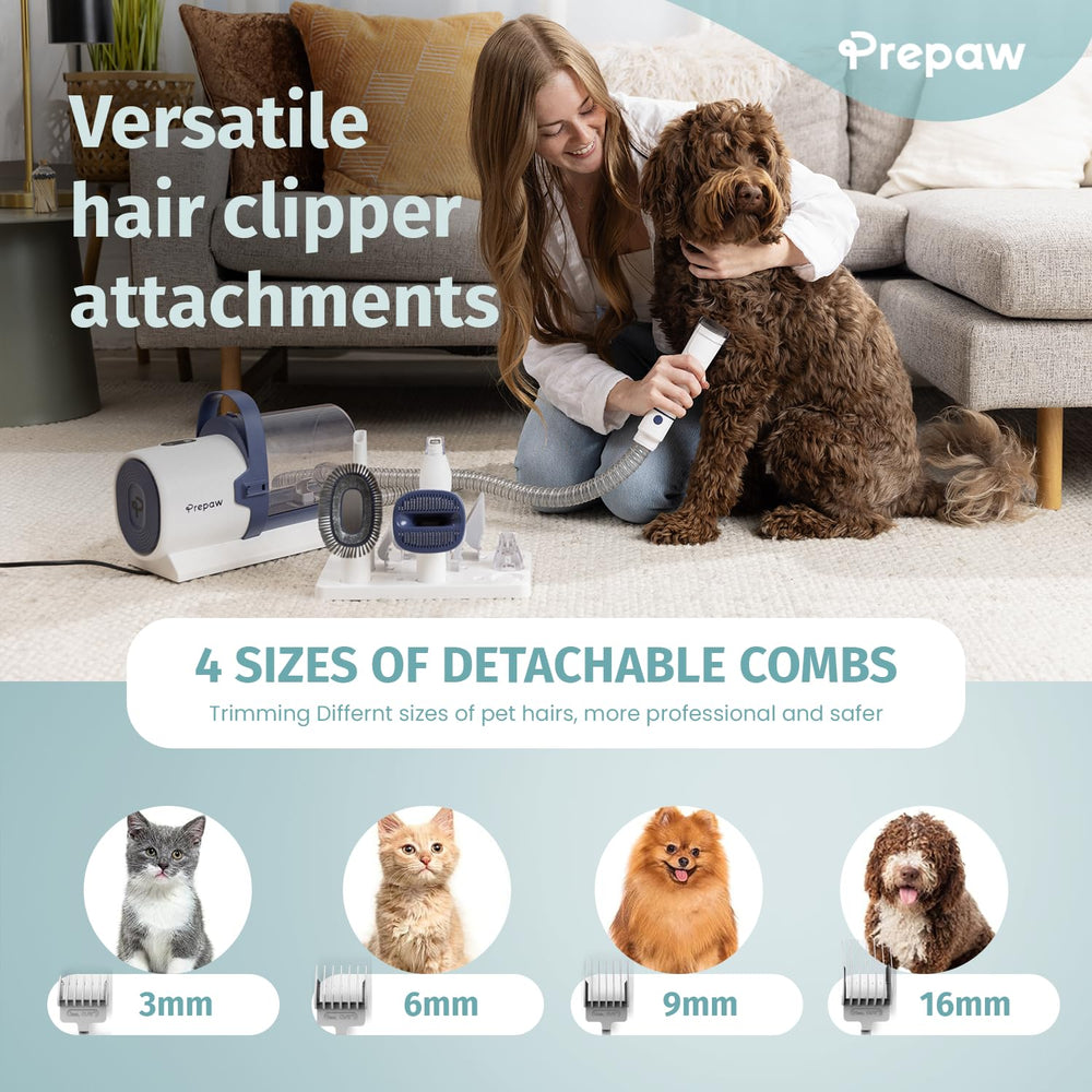 Prepaw safety features emphasize temperature auto-protection for safe grooming