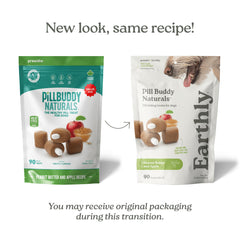 Presidio Earthly Pill Buddy pocket design provides a pill-concealing pouch for any size medication.