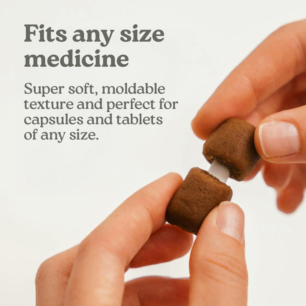 Presidio Pastillas Naturales: doble uso como premio y ayuda de medicación.