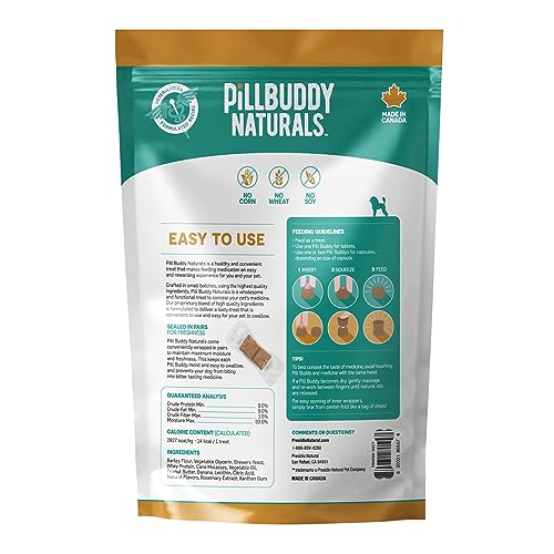 Presidio Pill Buddy packaging and pouch demonstration for travel-friendly pill time